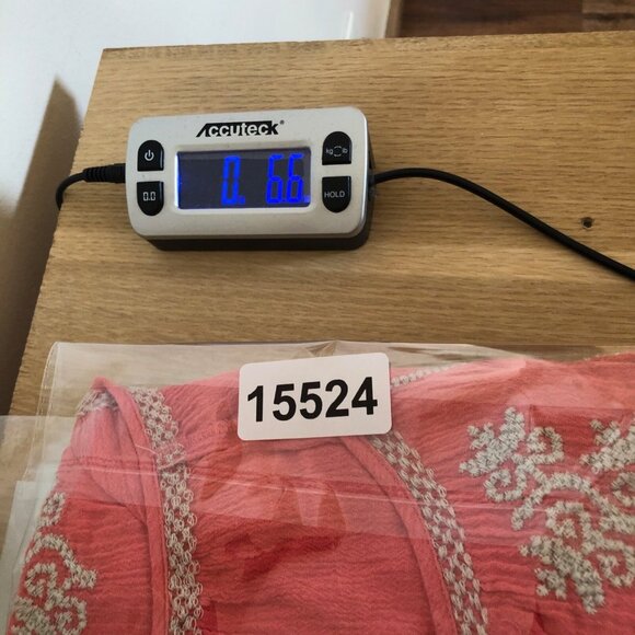 J Jill Top Womens Small Pink Gauzy Embroidered Button Up Long Sleeves Peasant - Picture 11 of 11